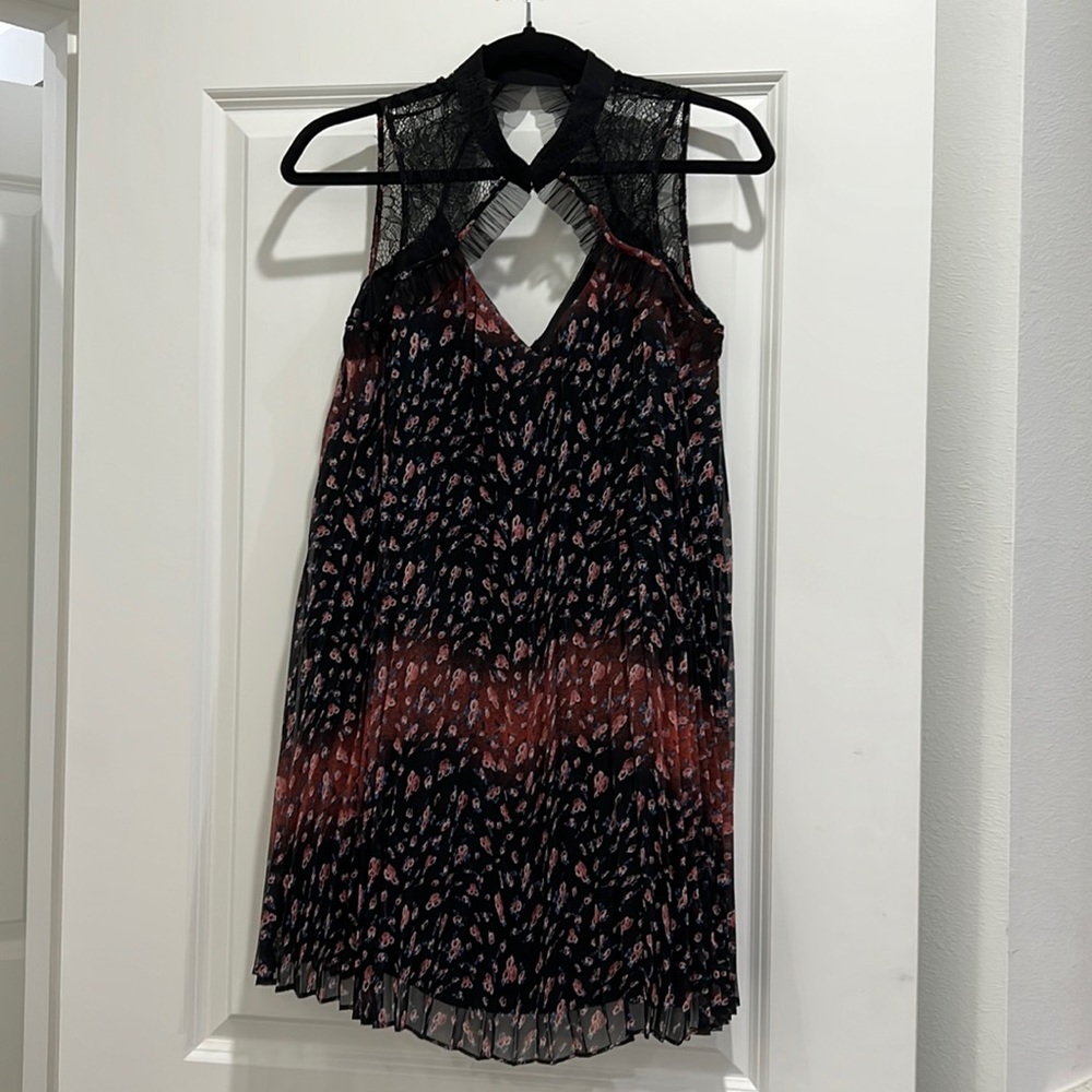 BCBG Pleated Dress